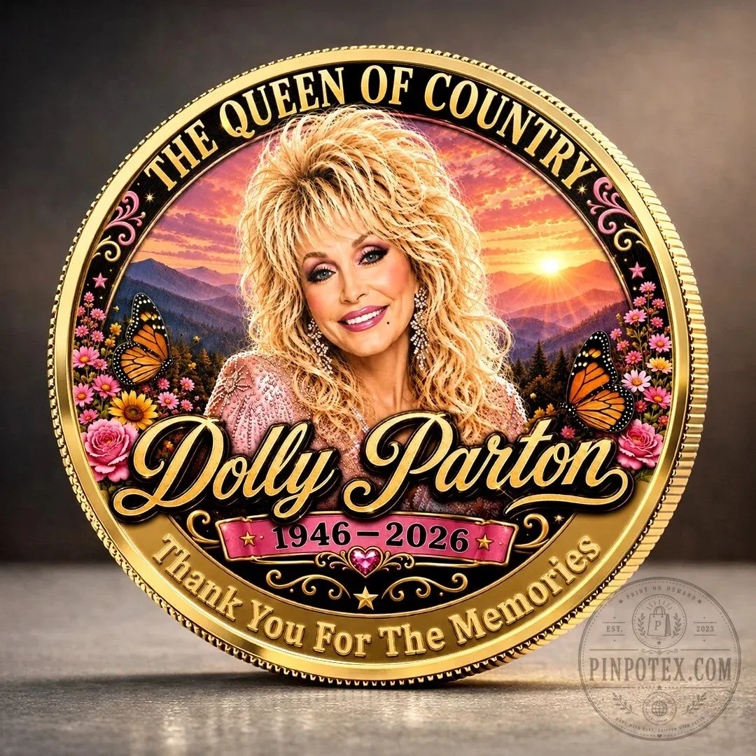 Dolly Parton The Queen of Country Music Commemorative Coin Thank You For The Memories