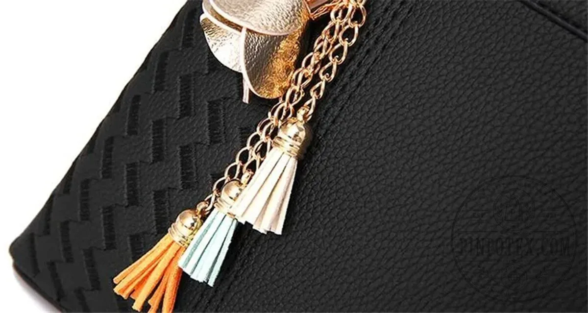 Personalized Chrysler Car Logo Black Leather Handbag 30 Personalized Chrysler Car Logo Black Leather Handbag