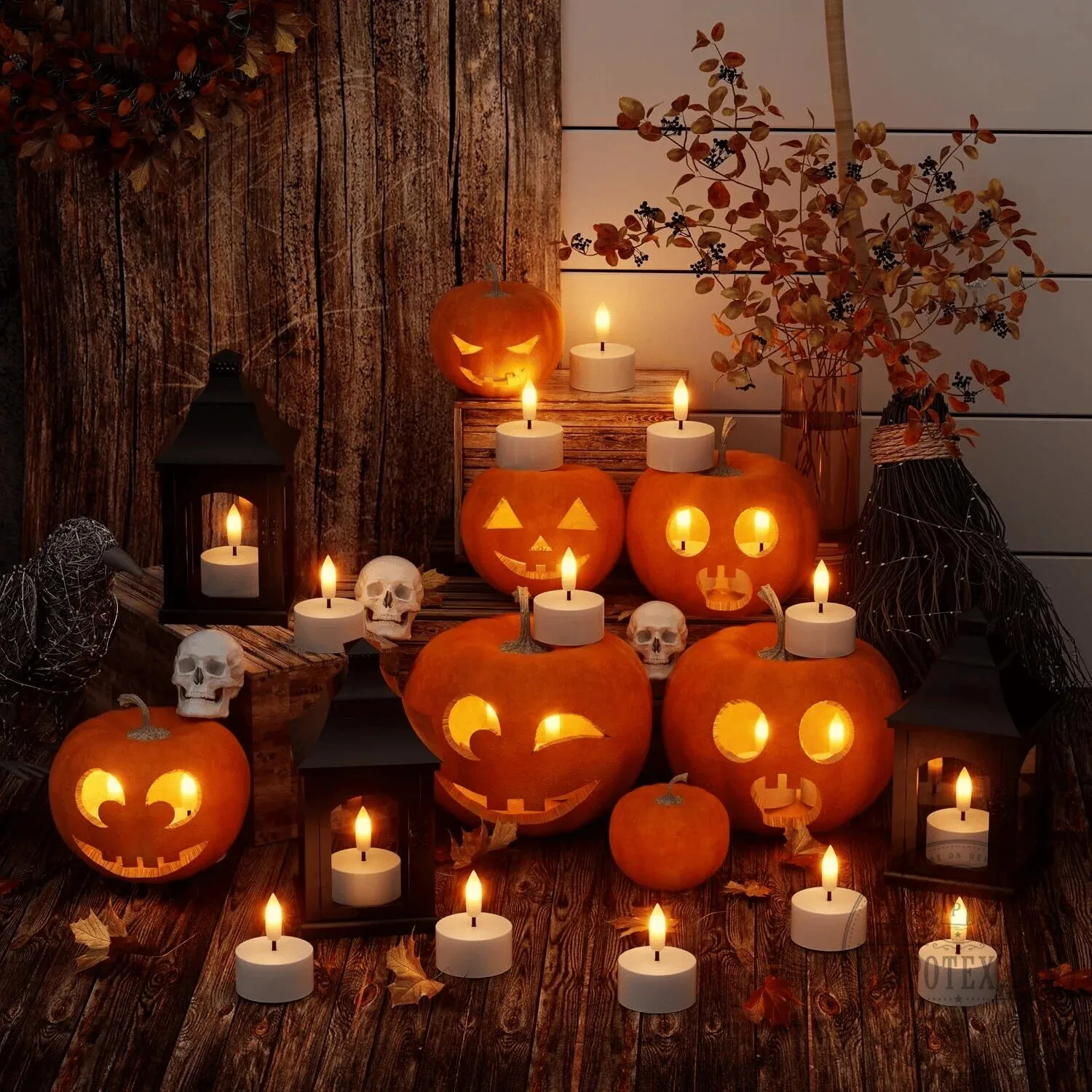 Rechargeable Flameless LED Tea Light Candles with Charging Station and Remote Control 14 Rechargeable Flameless LED Tea Light Candles with Charging Station and Remote Control