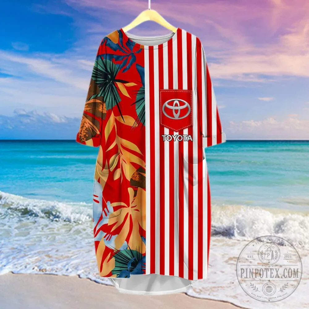 Toyota Racing Red Striped Tropical Leaves Hawaiian Shirt 13 Toyota Racing Red Striped Tropical Leaves Hawaiian Shirt
