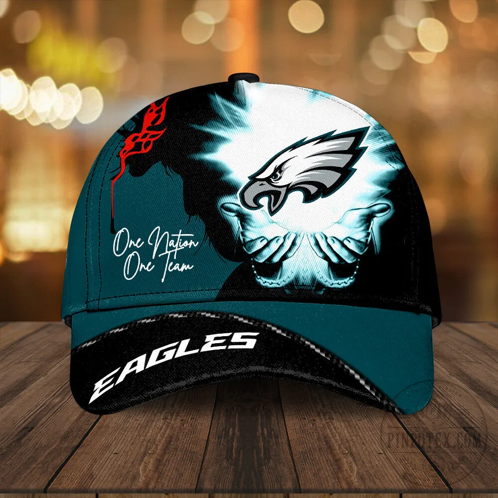 Philadelphia Eagles One Nation One Team Football Fan Cap Hat