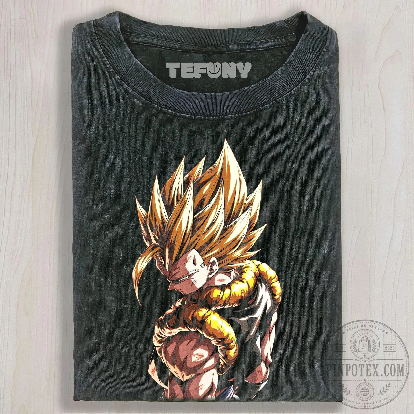 Dragon Ball Z Super Saiyan Gogeta Fusion Warrior Graphic Print T-Shirt 9 Dragon Ball Z Super Saiyan Gogeta Fusion Warrior Graphic Print T-Shirt