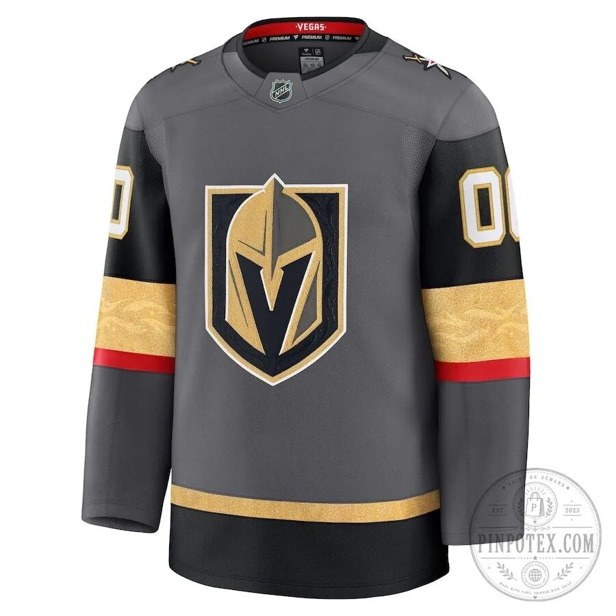 Vegas Golden Knights Alternate Premium Custom Hockey Jersey