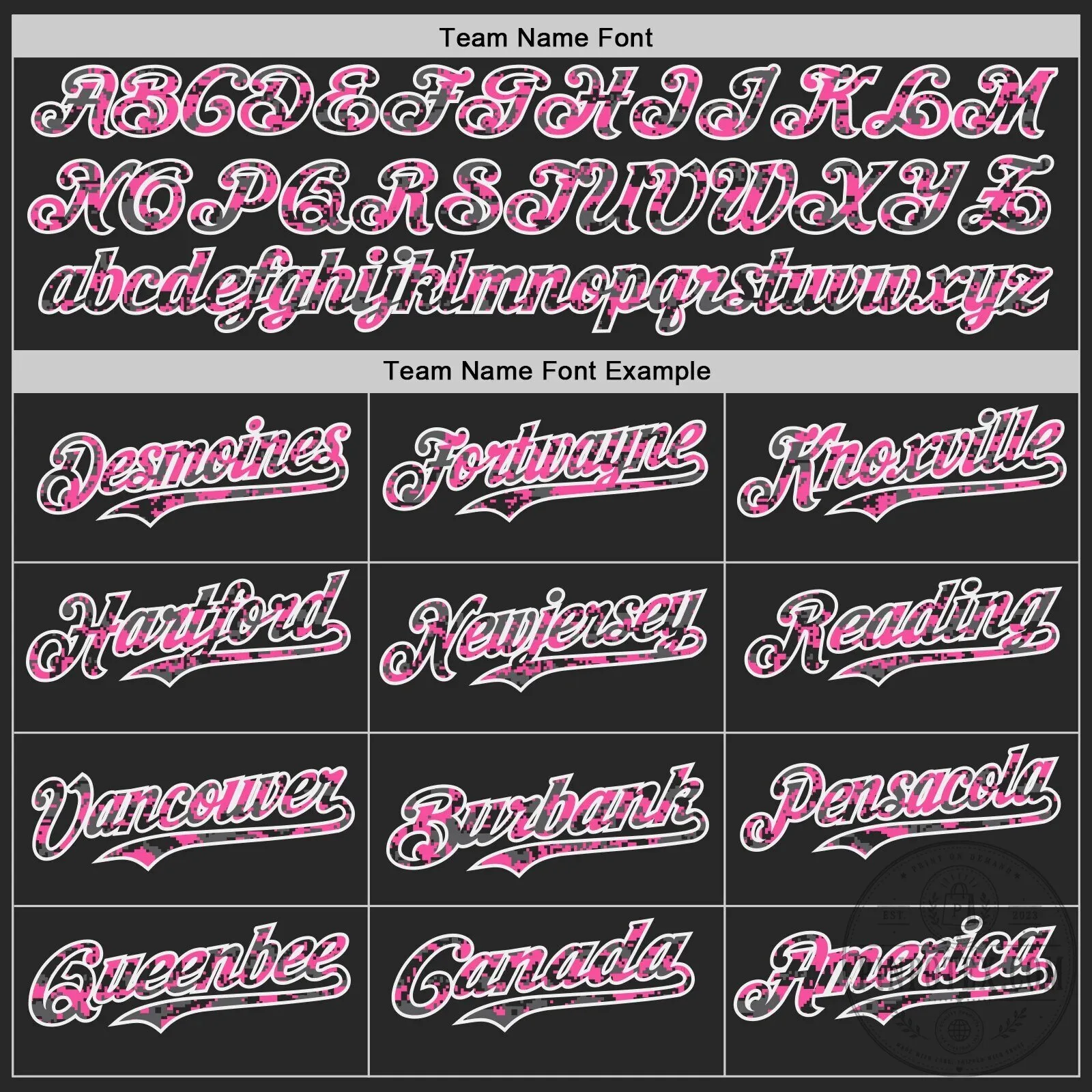 Custom Black Pink White Digital Camouflage Two Tone Authentic Baseball Jersey 10 Custom Black Pink White Digital Camouflage Two Tone Authentic Baseball Jersey