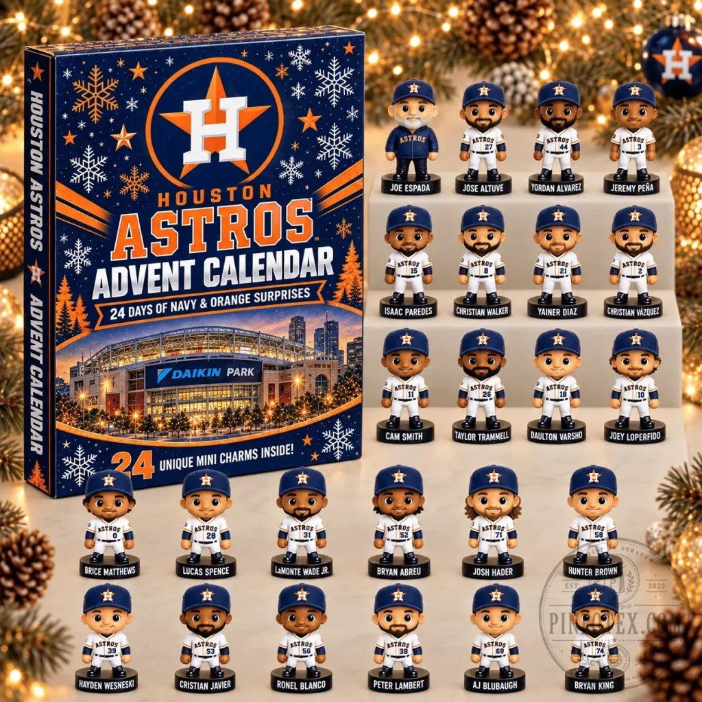 Houston Astros Major League Baseball Christmas Advent Calendar Houston Astros Major League Baseball Christmas Advent Calendar
