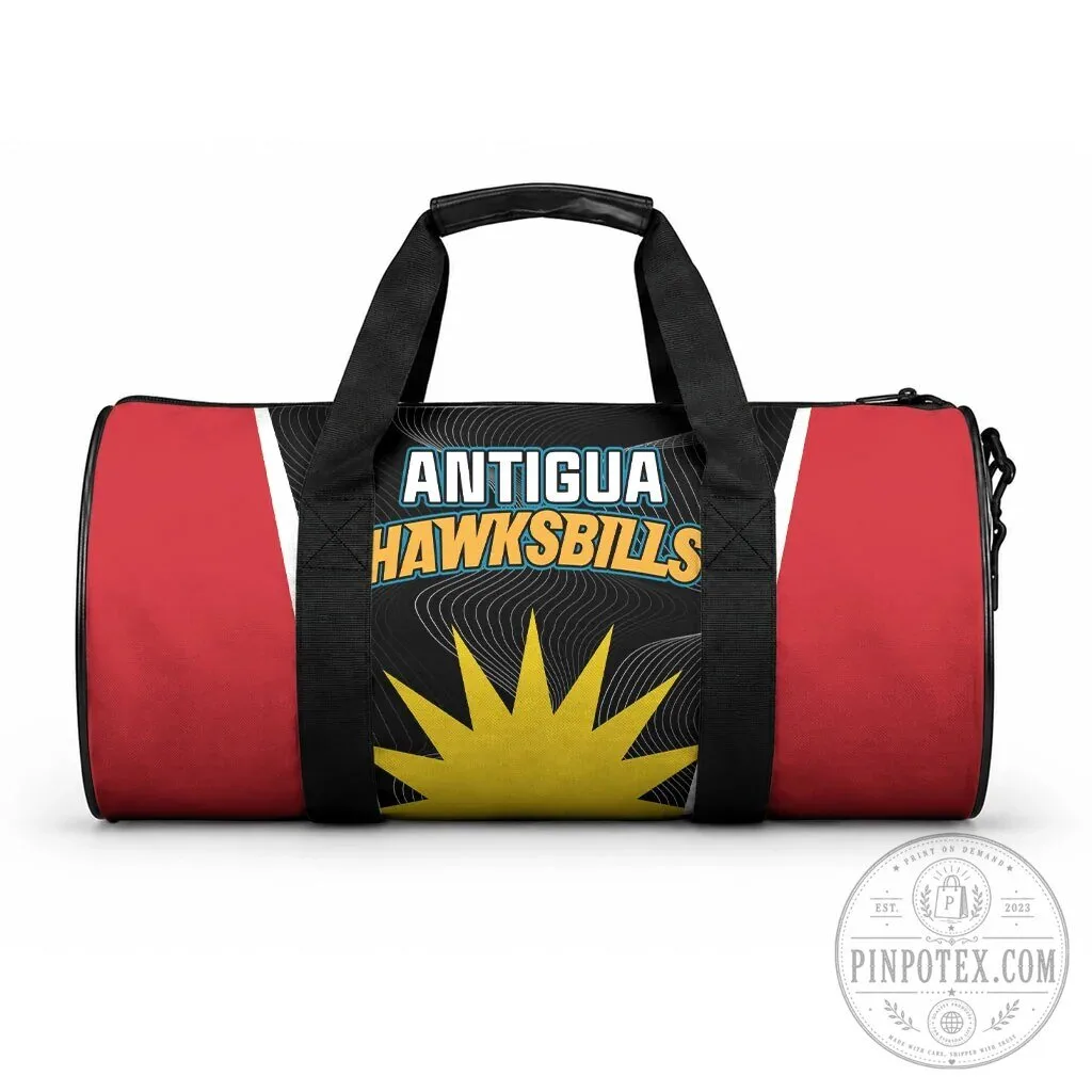 Antigua Hawksbills Cricket Team Sports Duffle Bag 6 Antigua Hawksbills Cricket Team Sports Duffle Bag