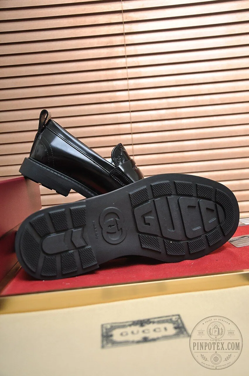 Black Leather Horsebit Loafers by Gucci 11 Black Leather Horsebit Loafers by Gucci
