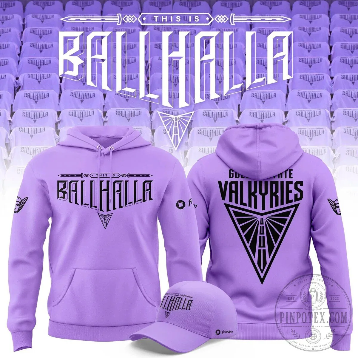 Golden State Valkyries Ballhalla Basketball Hoodie