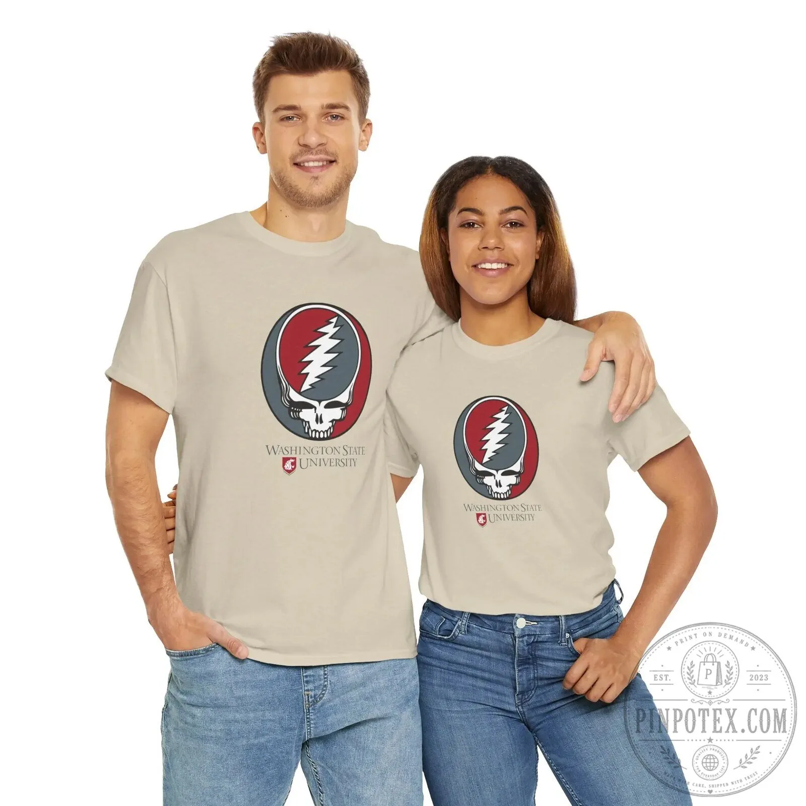 Washington State University Grateful Dead Steal Your Face T-Shirt 20 Washington State University Grateful Dead Steal Your Face T-Shirt
