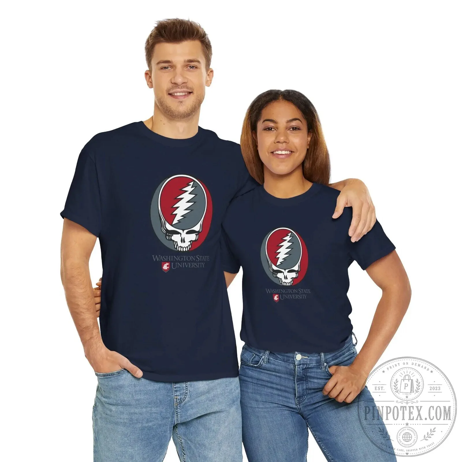Washington State University Grateful Dead Steal Your Face T-Shirt 25 Washington State University Grateful Dead Steal Your Face T-Shirt