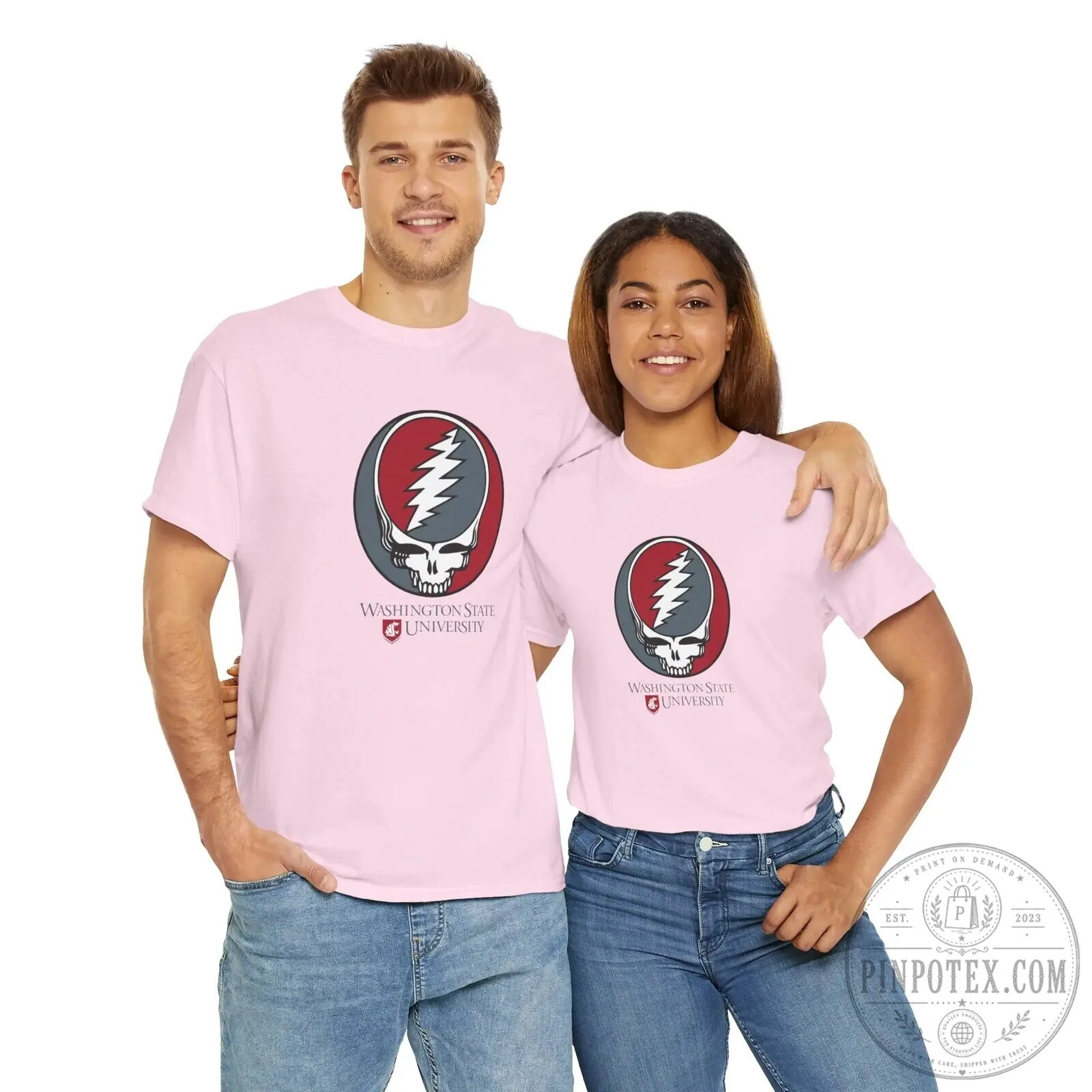 Washington State University Grateful Dead Steal Your Face T-Shirt 26 Washington State University Grateful Dead Steal Your Face T-Shirt