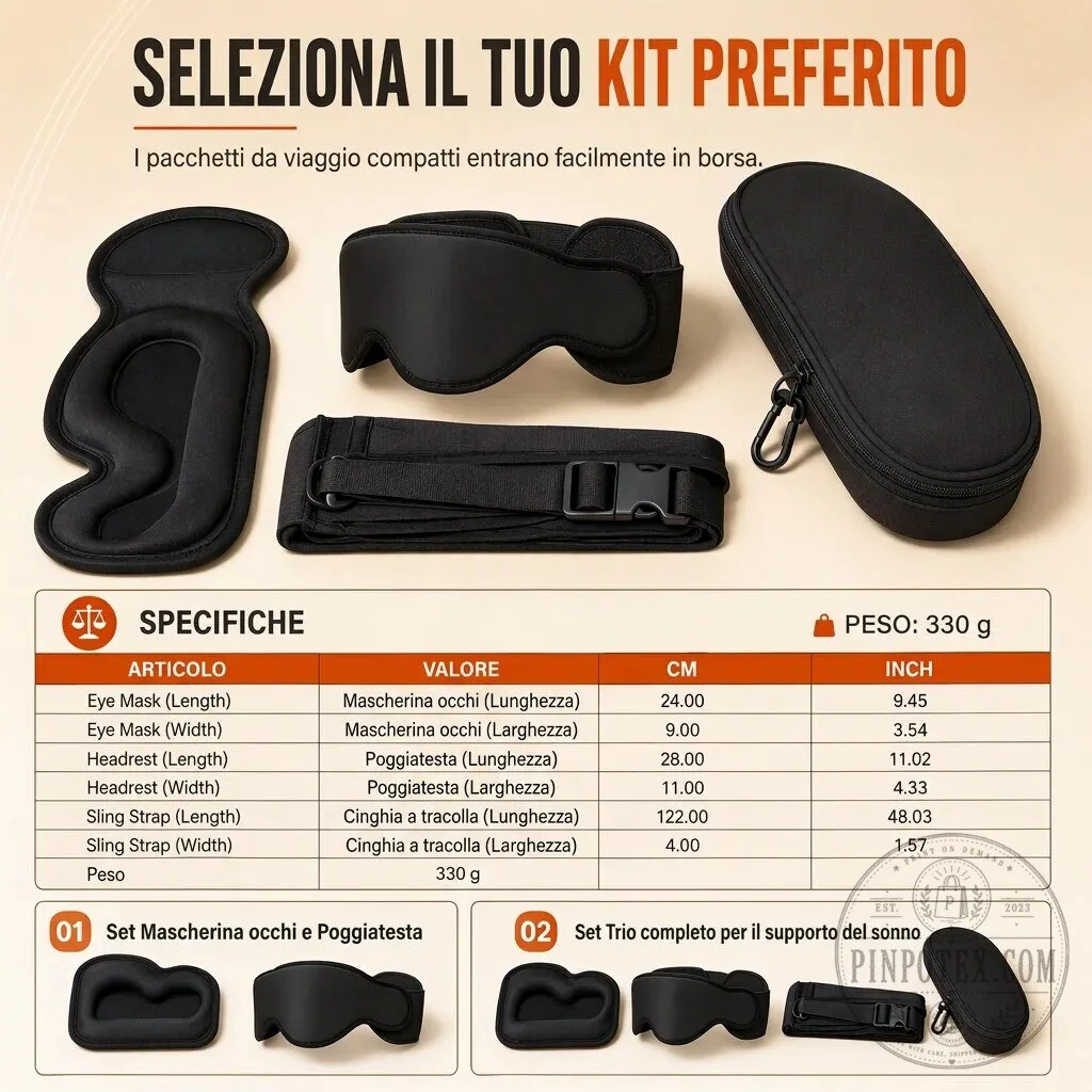 Ergonomic Travel Neck Support Pillow and 3D Blackout Sleep Mask Set 20 Ergonomic Travel Neck Support Pillow and 3D Blackout Sleep Mask Set