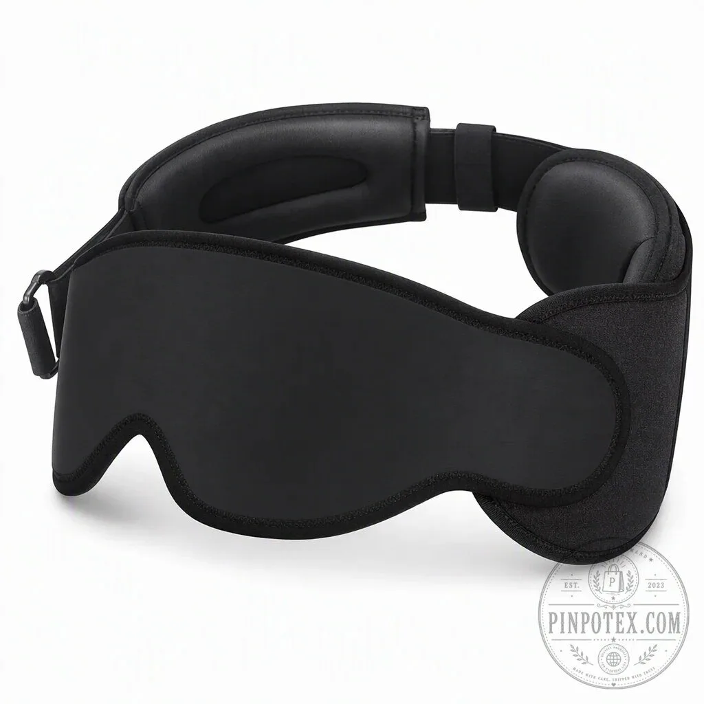 Ergonomic Travel Neck Support Pillow and 3D Blackout Sleep Mask Set 22 Ergonomic Travel Neck Support Pillow and 3D Blackout Sleep Mask Set