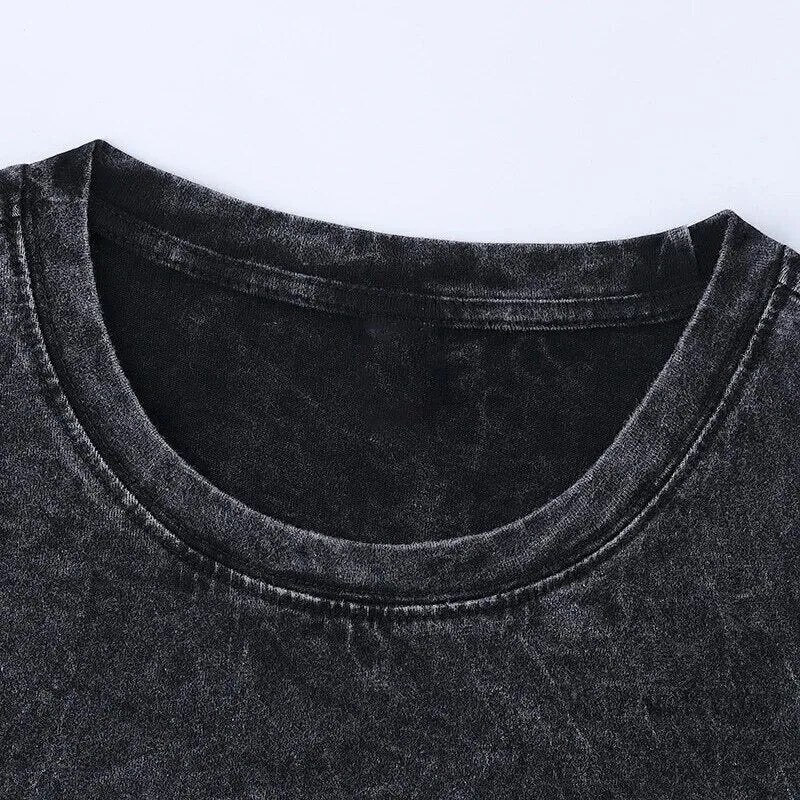 Megumi Fushiguro Jujutsu Kaisen Anime Vintage Washed Black Graphic T-Shirt 10 Megumi Fushiguro Jujutsu Kaisen Anime Vintage Washed Black Graphic T-Shirt