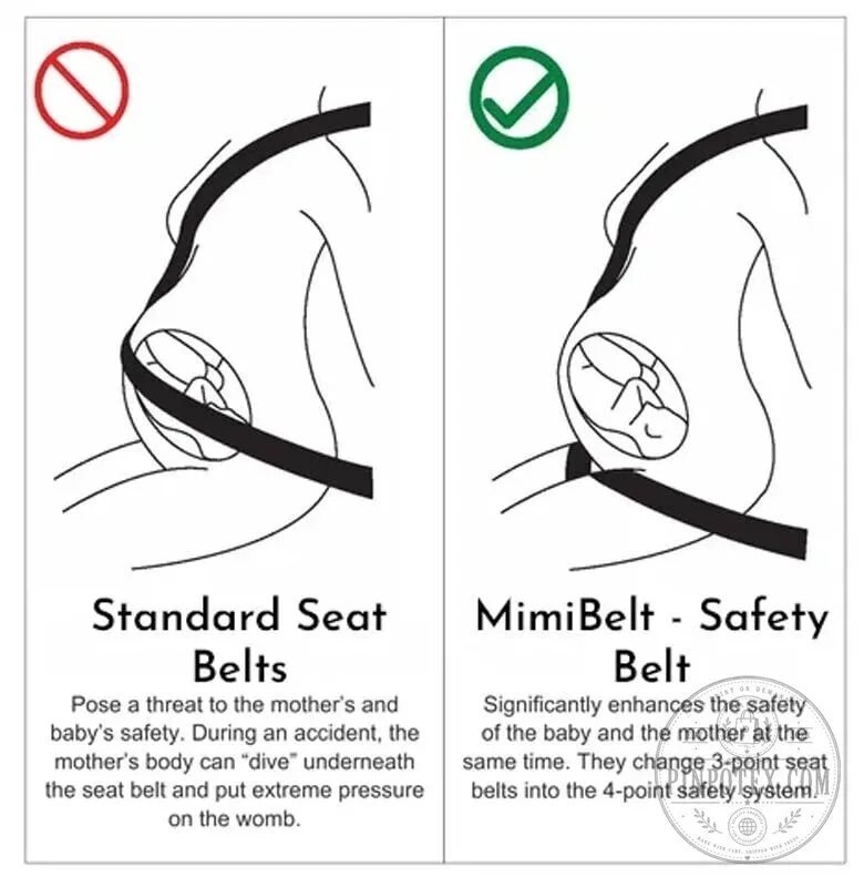 Adjustable Pregnancy Car Seat Belt Adjuster for Expecting Mothers 21 Adjustable Pregnancy Car Seat Belt Adjuster for Expecting Mothers