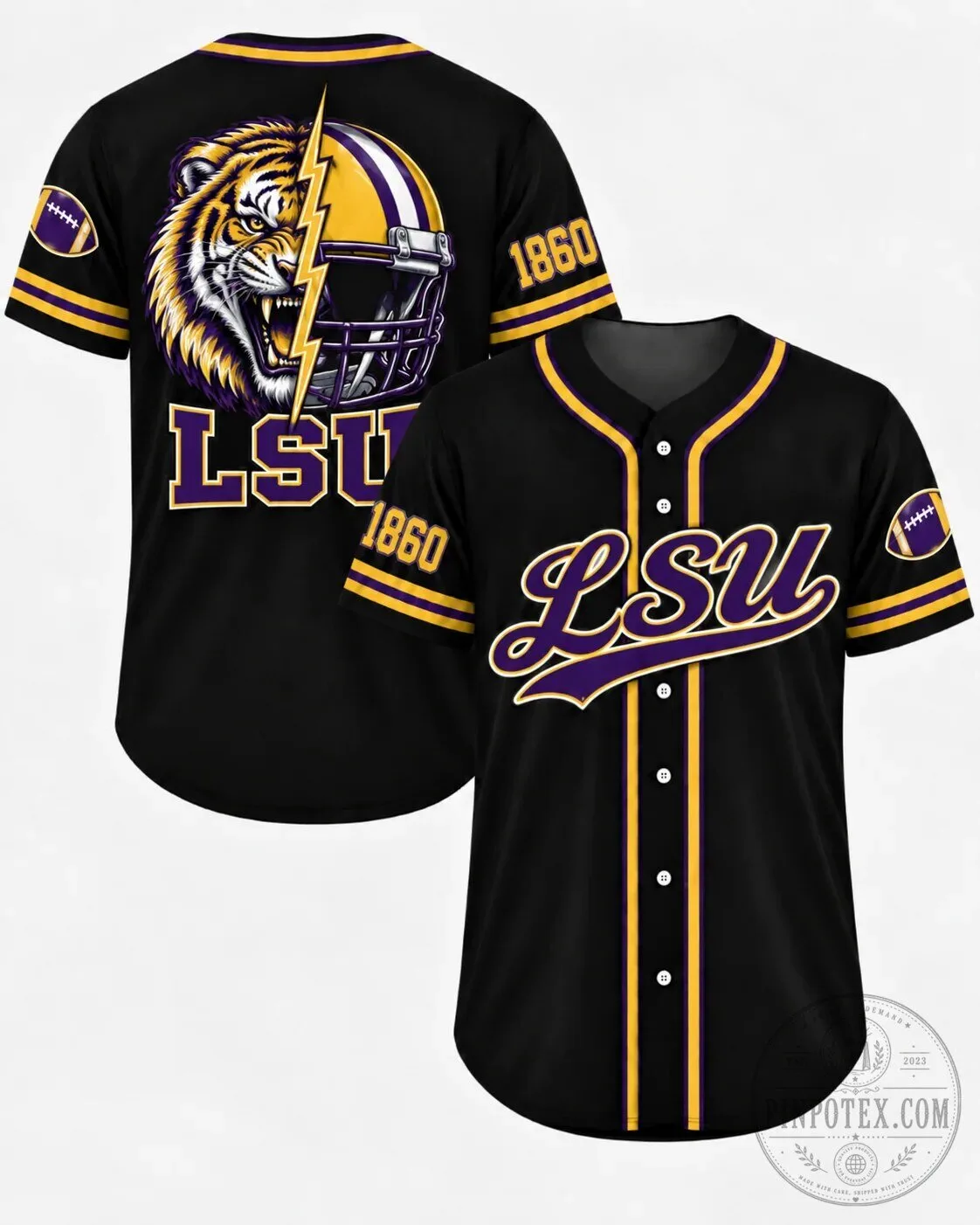 College Football Fan Game Day City Baseball Jersey for Men and Women 40 College Football Fan Game Day City Baseball Jersey for Men and Women