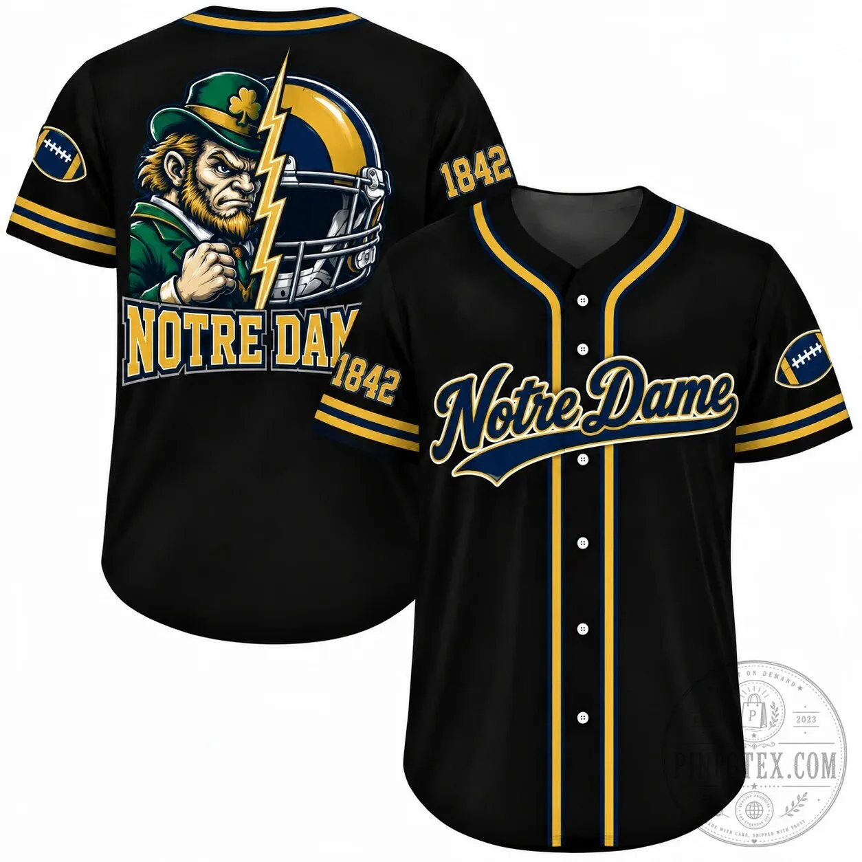 College Football Fan Game Day City Baseball Jersey for Men and Women 43 College Football Fan Game Day City Baseball Jersey for Men and Women