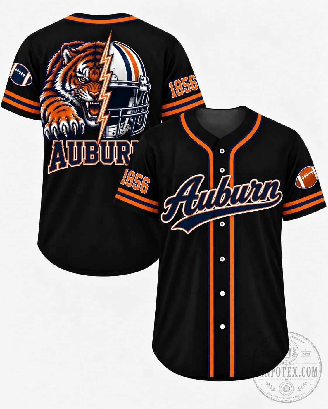 College Football Fan Game Day City Baseball Jersey for Men and Women 48 College Football Fan Game Day City Baseball Jersey for Men and Women