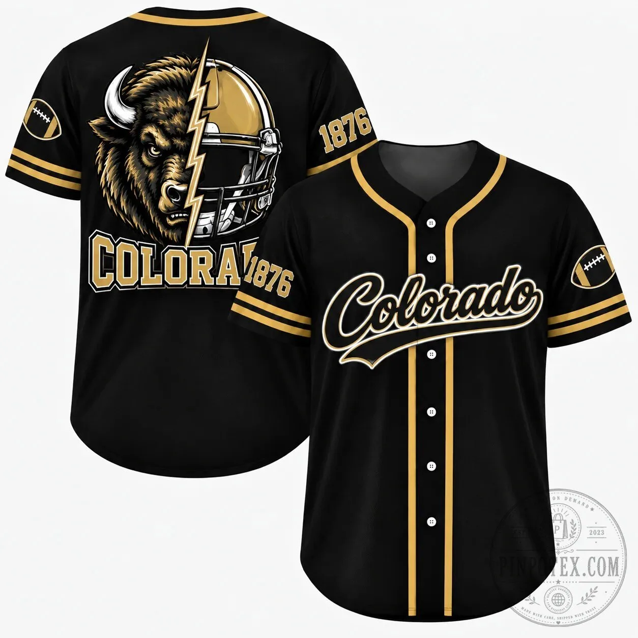 College Football Fan Game Day City Baseball Jersey for Men and Women 63 College Football Fan Game Day City Baseball Jersey for Men and Women