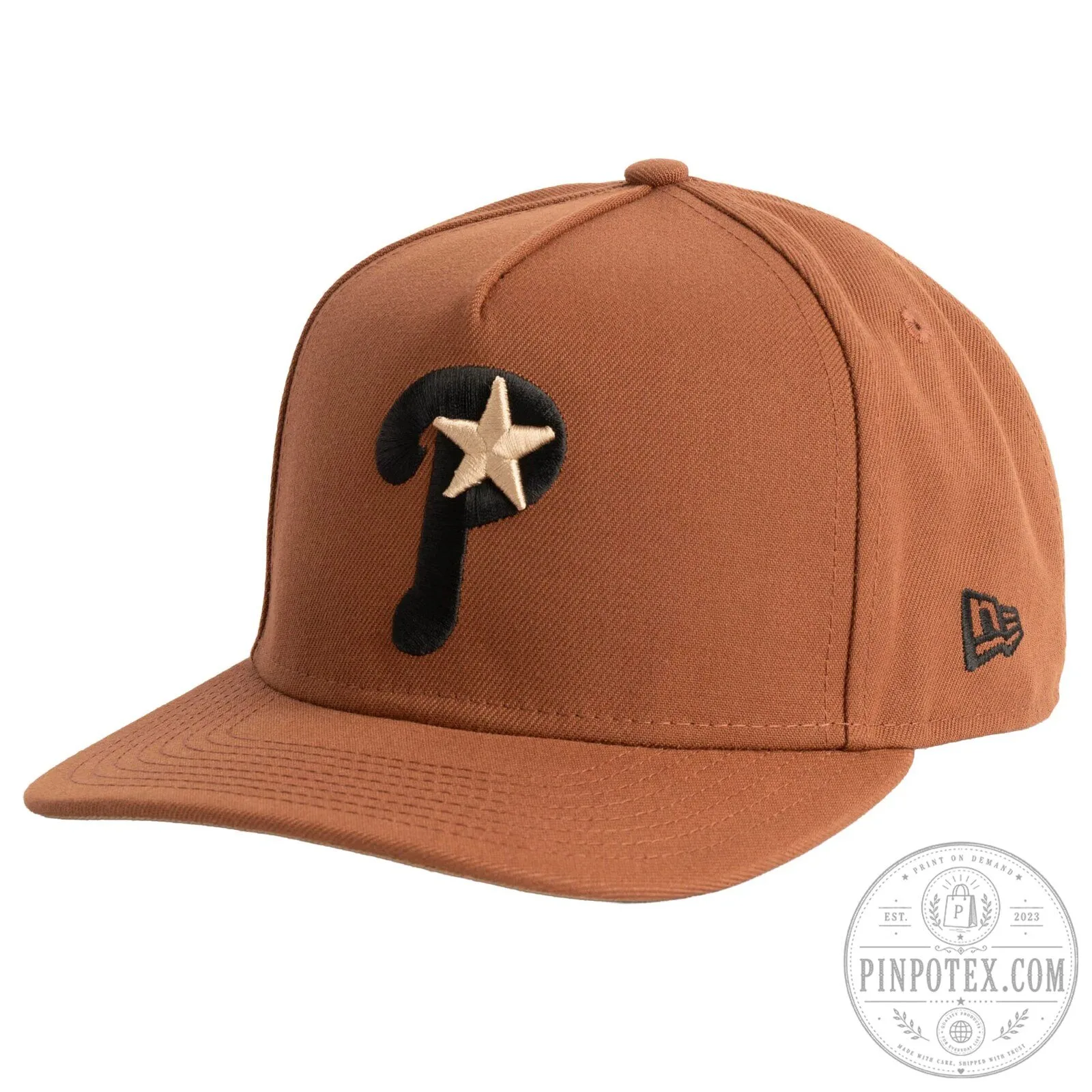 Philadelphia Phillies Brown Jolly Roger Skull and Crossbones Snapback Cap Hat 10 Philadelphia Phillies Brown Jolly Roger Skull and Crossbones Snapback Cap Hat