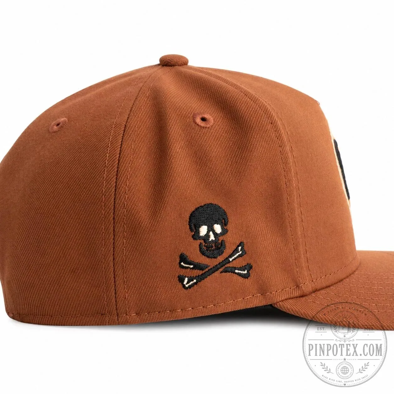 Philadelphia Phillies Brown Jolly Roger Skull and Crossbones Snapback Cap Hat 11 Philadelphia Phillies Brown Jolly Roger Skull and Crossbones Snapback Cap Hat