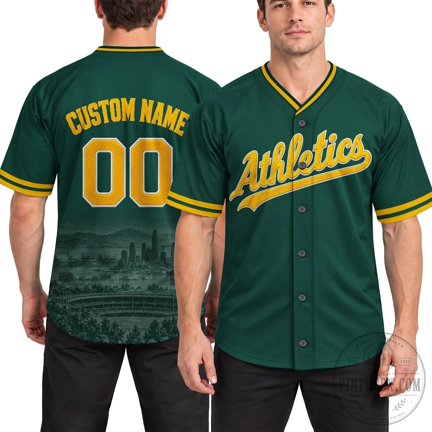 Oakland Athletics Dark Green and Yellow Baseball Jersey 16 Oakland Athletics Dark Green and Yellow Baseball Jersey