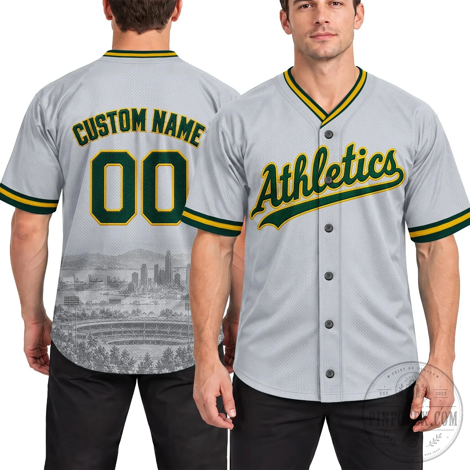 Oakland Athletics Dark Green and Yellow Baseball Jersey 22 Oakland Athletics Dark Green and Yellow Baseball Jersey