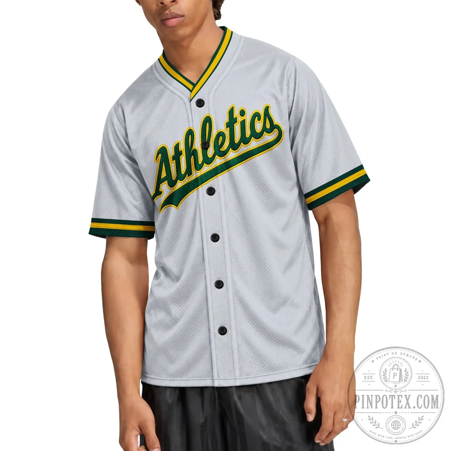 Oakland Athletics Dark Green and Yellow Baseball Jersey 23 Oakland Athletics Dark Green and Yellow Baseball Jersey