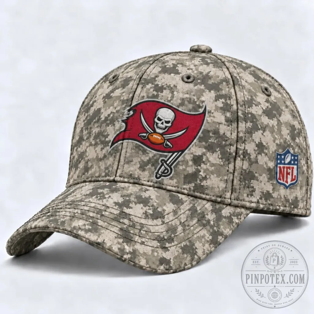 Tampa Bay Buccaneers Desert Camouflage National Football League Cap Hat Tampa Bay Buccaneers Desert Camouflage National Football League Cap Hat
