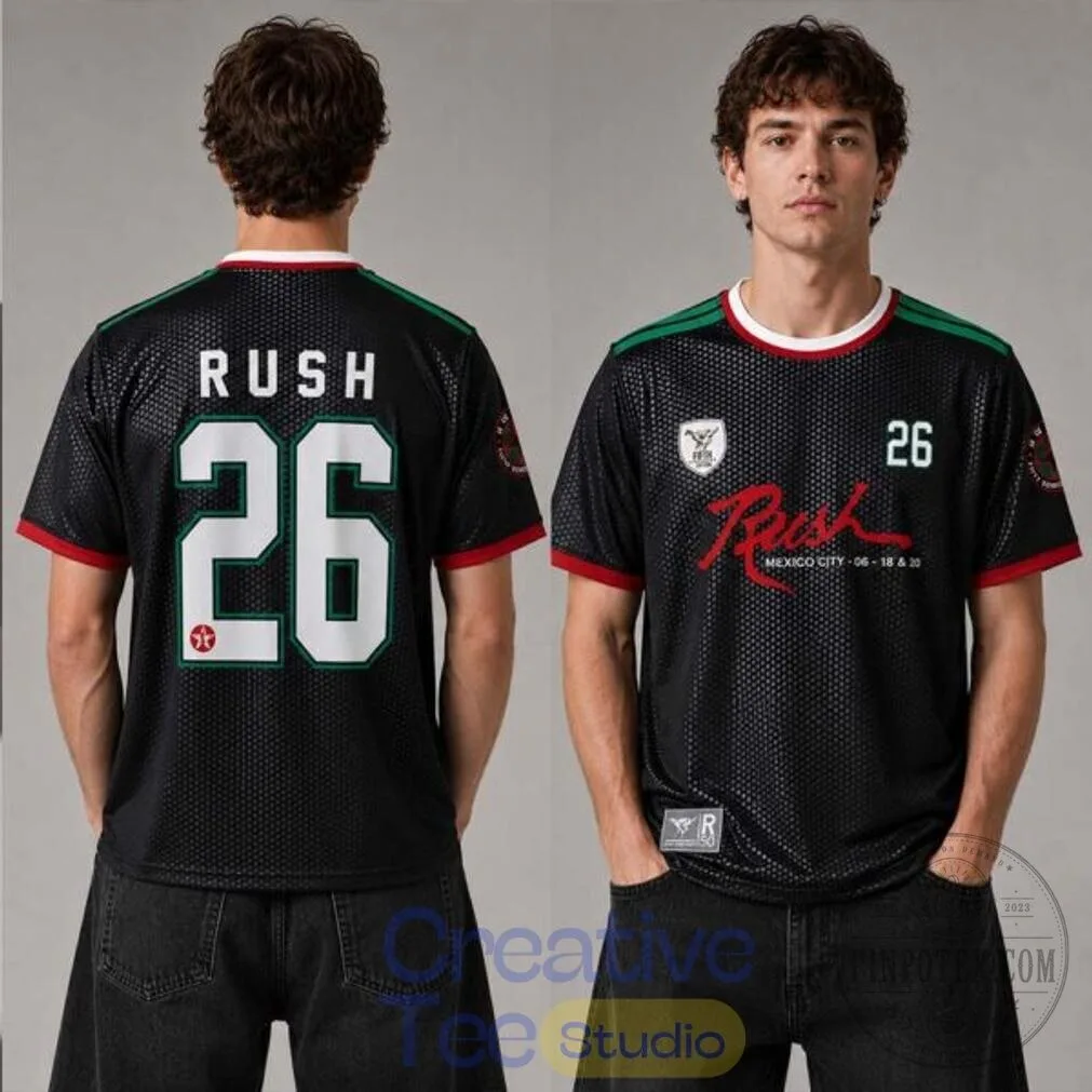 2026 Soccer Jersey for the Rush Mexico City Fifty Something Tour