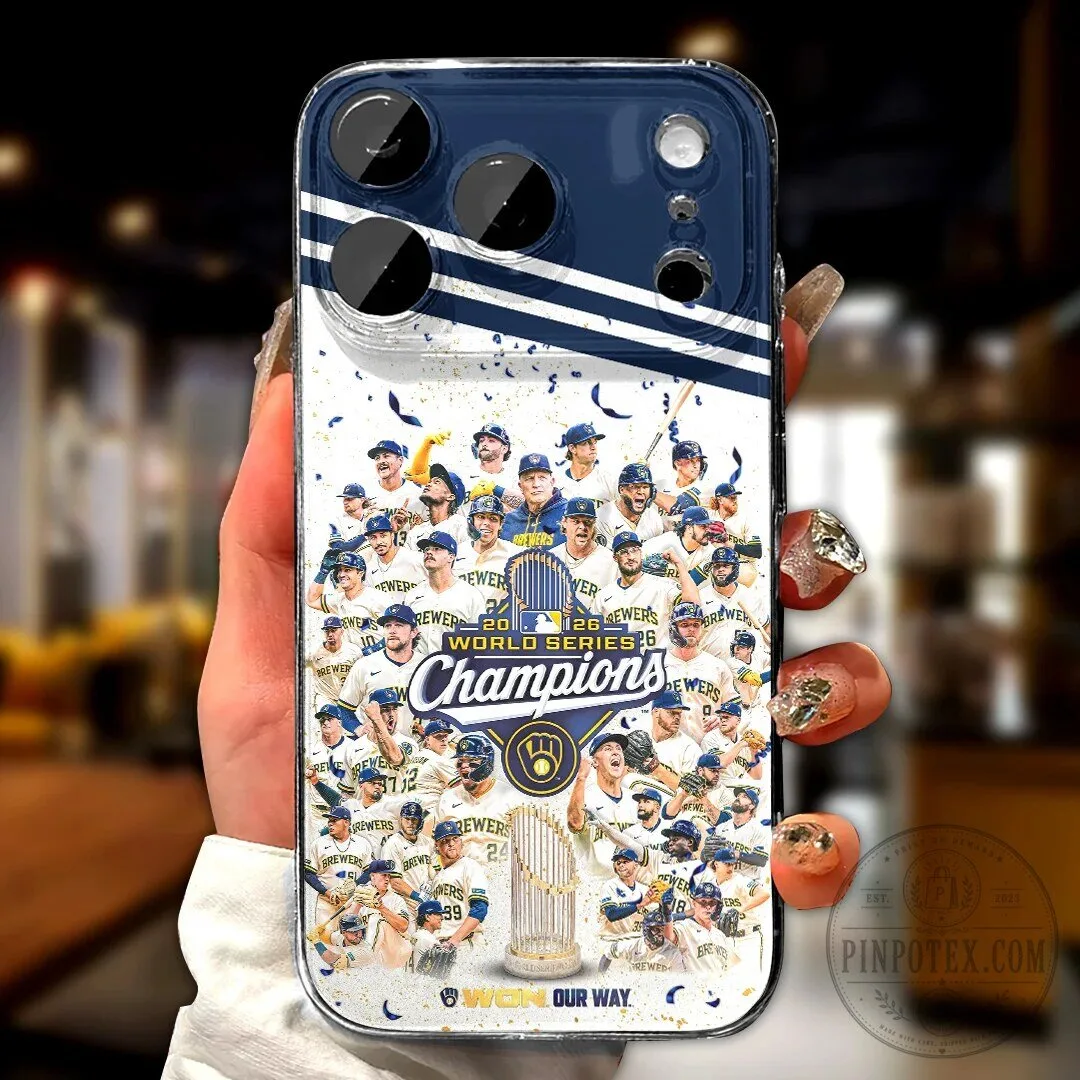 Phone Case for Milwaukee Brewers - 2026 World Series Champions Baseball Team