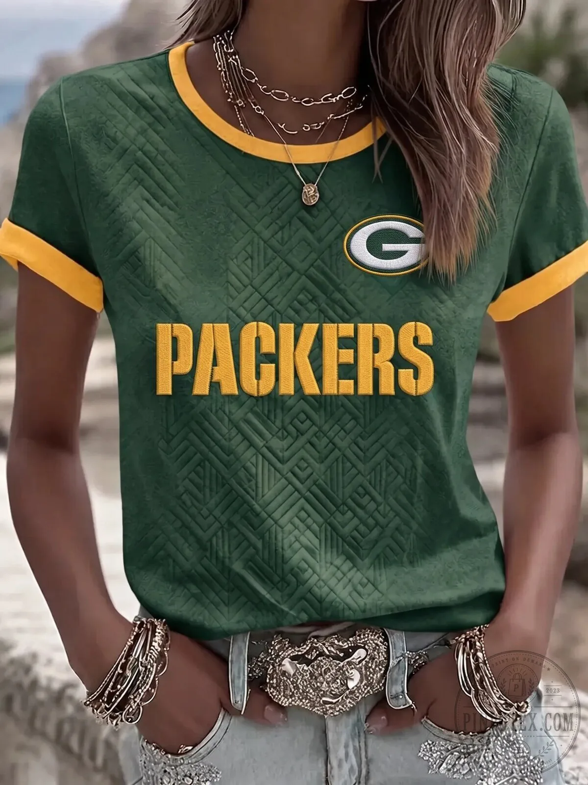 Green Bay Packers National Football League Team Logo Women's T-Shirt
